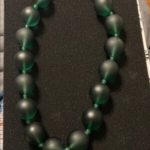 Sassy Jones vintage necklace Dina frosted chain never used.